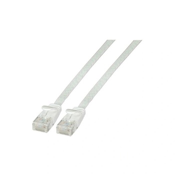 EFB-Elektronik RJ45 Flachpatchkabel U/UTP, Cat. 6A, PVC, 1, 5m, weiß (K8107WS. 1, 5) (K8107WS. 1, 5) (K8107WS.1,5)