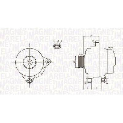 Generátor MAGNETI MARELLI 063731792010