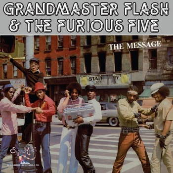 Grandmaster Flash & The Furious Five - The Message (Bronx Ice Coloured) (LP) (603497833726)
