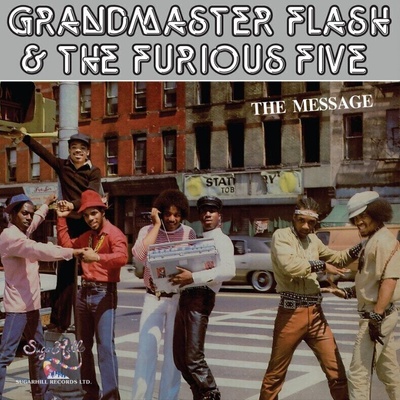 Grandmaster Flash & The Furious Five - The Message (Bronx Ice Coloured) (LP) (603497833726)