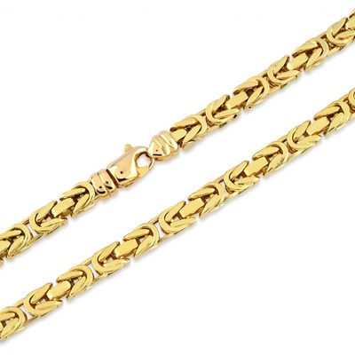 Lillian Vassago Luxusní celozlatý řetízek s Královským vzorem LLV01-GCH019