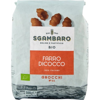 Sgambaro špaldové BIO cestoviny Gnocchi No.44 0,5 kg