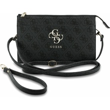 Guess kabelka na mobil 4G Metal Logo Black GUWPO5P4GP4GLK