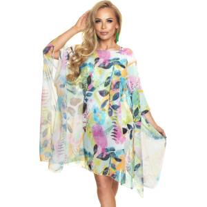 Irall Туника Tunika-Padma-13-MulticolorV-64207-Multicolor - Черен, размер Uniwersalny