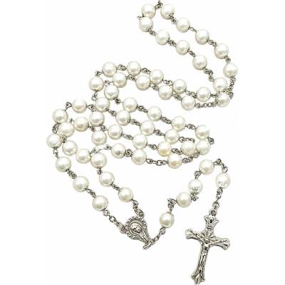 Amparo Miranda® Ruženec white pearls R81233