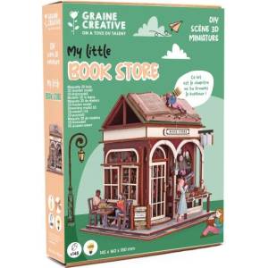 Graine Créative Graine creative Дървен 3d модел Книжарница (651073)