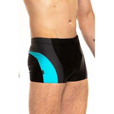 Pánske plavky Haiti 1 čierno-tyrkysové