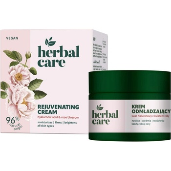 Farmona Natural Cosmetics Laboratory Подмладяващ крем за лице с хиалуронова киселина и розов цвят Farmona HERBAL CARE Rejuvenating cream hyaluronic acid & rose blossom (FAHCF982761)