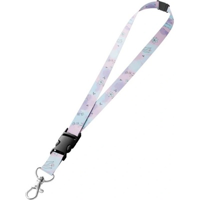 Šňůrka na krk s karabinkou Kolibřík