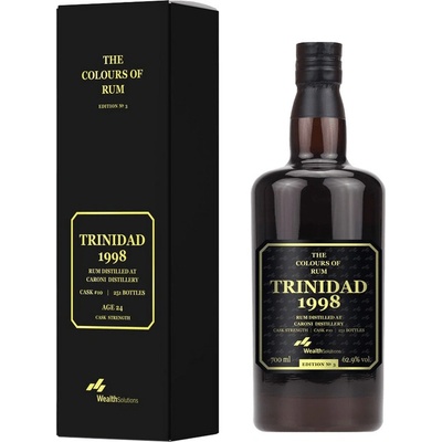 The Colours of Rum Trinidad 1998 24y Caroni Edition NO 3 62,9% 0,7 l (karton)