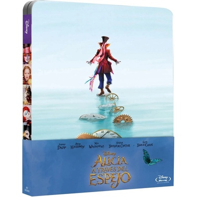 Alenka v říši divů Za zrcadlem BD Steelbook