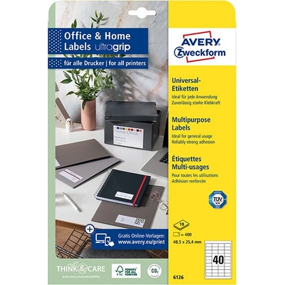 Etikety Avery Zweckform 6126 Samolepící etikety (6126)