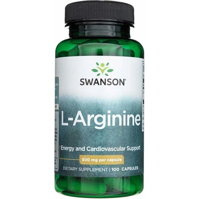 Swanson L-Arginine 500 100 kapslí