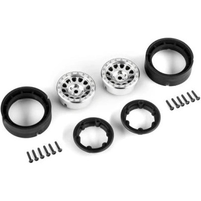 Traxxas диск 1.0" Method 105 beadlock полуматов хром (2)