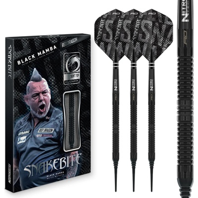 soft Red Dragon Peter Wright Black Mamba 20g 90% wolfram