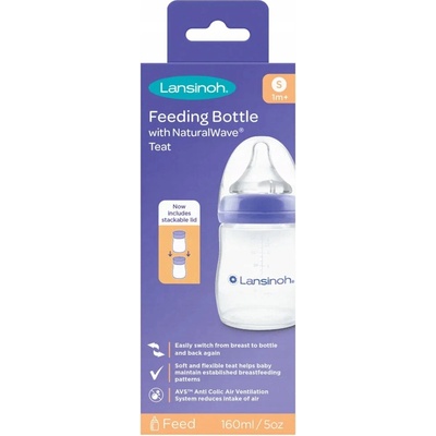 Lansinoh Biberon PP Natural Wave 160 ml