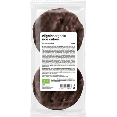 Vilgain Ryžové chlebíčky BIO horká čokoláda 100 g
