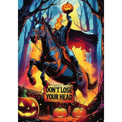 Trefl - Puzzle Premium Plus Hall of Horror: The Headless Horseman - 1 000 piese