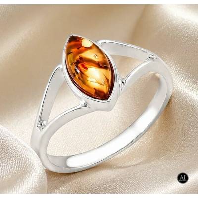 Glare Strieborný prsteň 1200