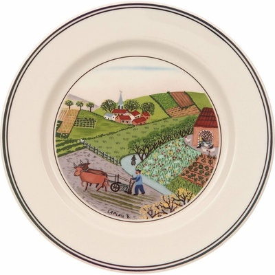 Villeroy & Boch 10-2337-2665 Dezertný tanier Design Naif Cultivation 17 cm