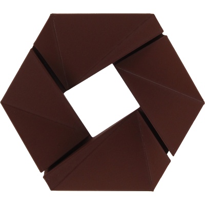 3DJAKE ecoPLA - Brown - 1, 75mm / 2300 g (ECOPLA-BROWN-2300-175)