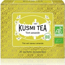 Kusmi Tea Porcovaný zelený čaj Green Almonnd Bio 20 ks