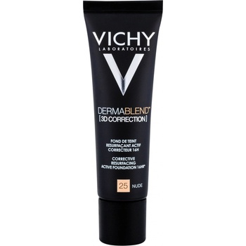 Vichy Dermablend 3D Correction vyhladzujúci korekčný make-up SPF25 55 Bronze Corective Resurfacing 30 ml