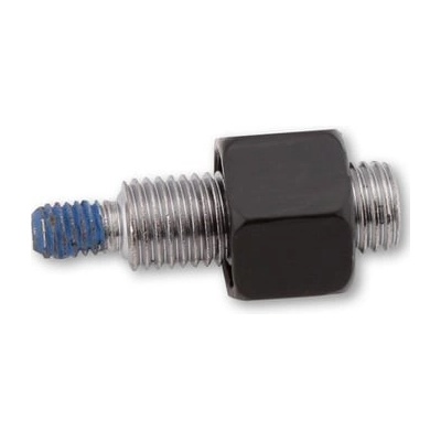 HIGHSIDER Zrcadlový adaptér M10 x 1,25 mm na M6 - černý 304-060