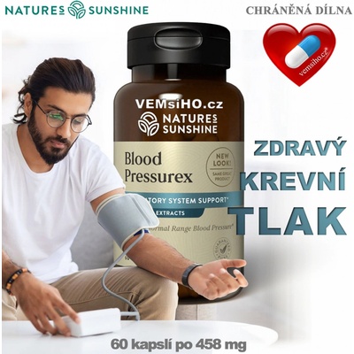 Nature’s Sunshine Blood Pressurex 60 kapsúl po 458 mg