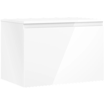 Mexen Orio шкаф за баня под мивка 70 см с плот, 1 чекмедже, бял гланц - 91A10-07047-1-BFC00 (91A10-07047-1-BFC00)