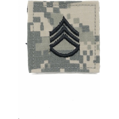 Nášivka hodnosti VELCRO STAFF SGT ARMY ACU DIGITAL