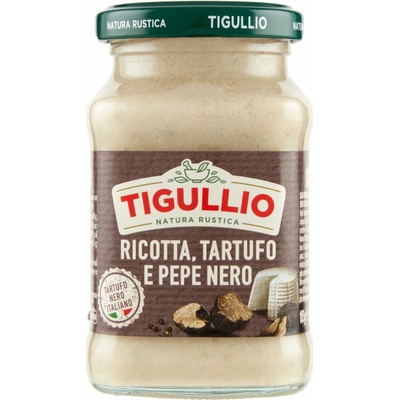 Tigullio Omáčka s Ricottou Hľuzovkou a Čiernym Korením 185 g