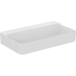 Ideal Standard Conca Ceram - Умивалник за монтаж върху плот 80x45 см, без преливник, без отвор за смесител, бял T383101 (T383101)