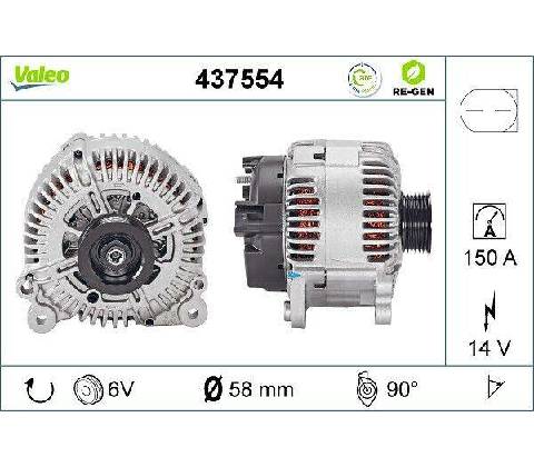 Generátor VALEO 437554