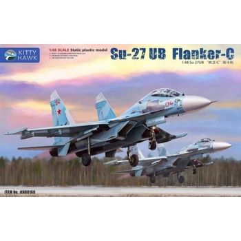 Kitty Hawk Su-27UB Flanker-C 1:48
