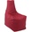 Pufrelax Пуф стол, 230л. , Sunlounger Evo - Wine, PU кожа, Пълнеж от полистиролни перли