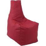Pufrelax Пуф стол, 230л. , Sunlounger Evo - Wine, PU кожа, Пълнеж от полистиролни перли