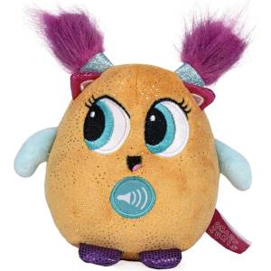 Giochi Preziosi Плюшена играчка с весело гласче Giochi Preziosi - Crazy Kukis с розова коса, 27 cm (20050) - baby