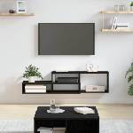 vidaXL Стойказастенентелевизор 120x25x28, 5см Инженерна дървесина (889894)