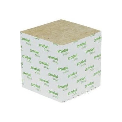 Grodan pěstební kostka bez díry 100 x 100 x 65 mm 1 ks
