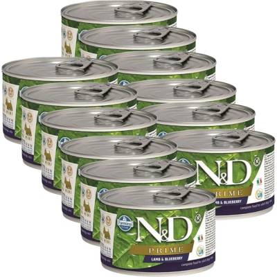 N&D Prime Dog Adult Lamb & Blueberry 12 x 140 g