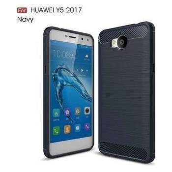Pouzdro Carbo odolné Huawei Y6 2017 - tmavěmodré