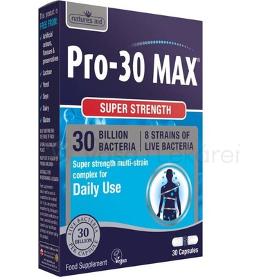 Natures Aid Super Strenght PRO-30 Max 30 kapsúl