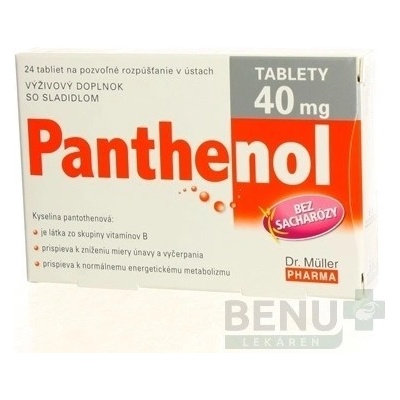 Dr.Müller Panthenol 40 mg 24 x 40 mg tabliet