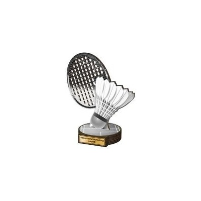 Poháry Bauer Dřevěná plaketa RWR120 Badminton