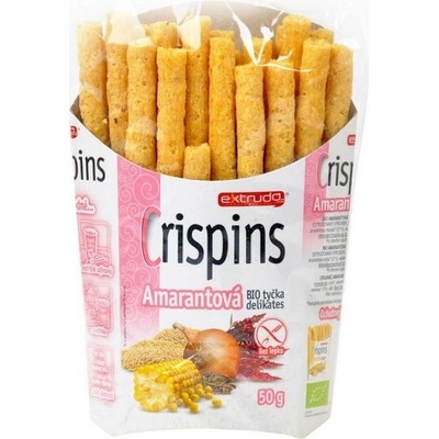 Tyčinky Crispins Amarantové 50 g