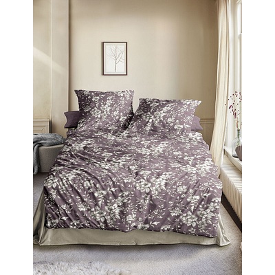 Irisette luxusné flanel obliečky ZOBEL 8558-70 bordó 140x200 70x90
