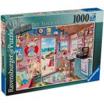 Ravensburger Пъзел Ravensburger от 1000 части - Моята плажна къща (12000032)