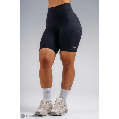 Nebbia Primal High-Waist Shorts with Pockets 858 black