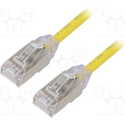 Panduit STP28X2MYL Patch F/UTP Cat 6a RJ45 vidlice z obou stran drát Cu 2m